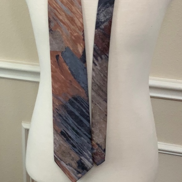 Alberto Serra TIE- brown/dark grey multi - Picture 6 of 10